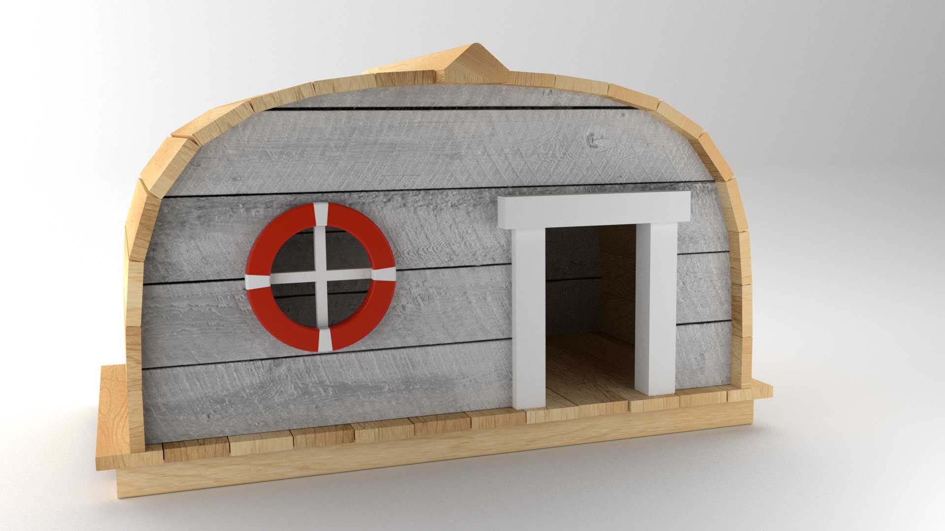 Model Hausboot Hütten Vista 1