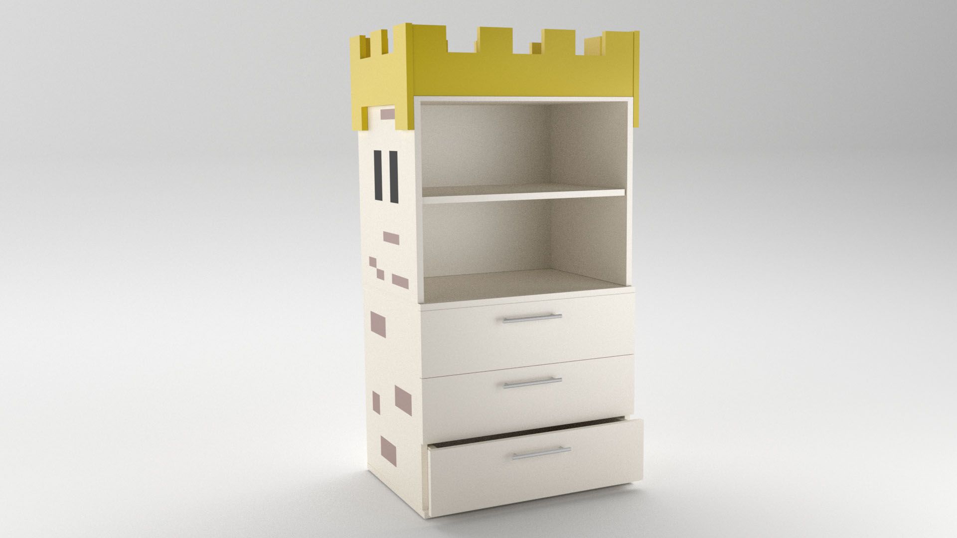 Model Camelot CabinetShelf Vista 1