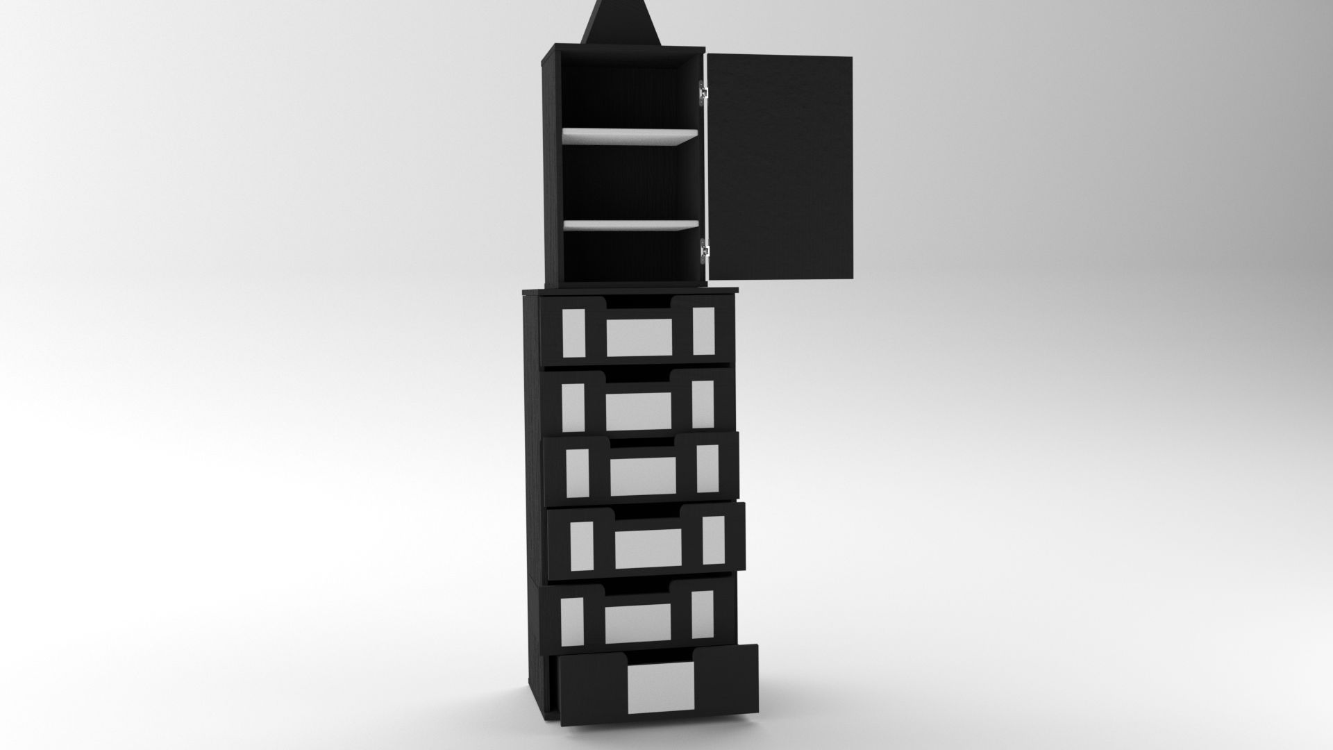 Model NewYork Drawer Vista 3